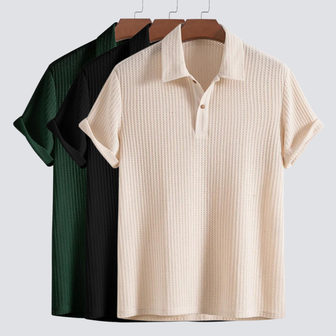 Merrick™ | Waffle Knit Polo