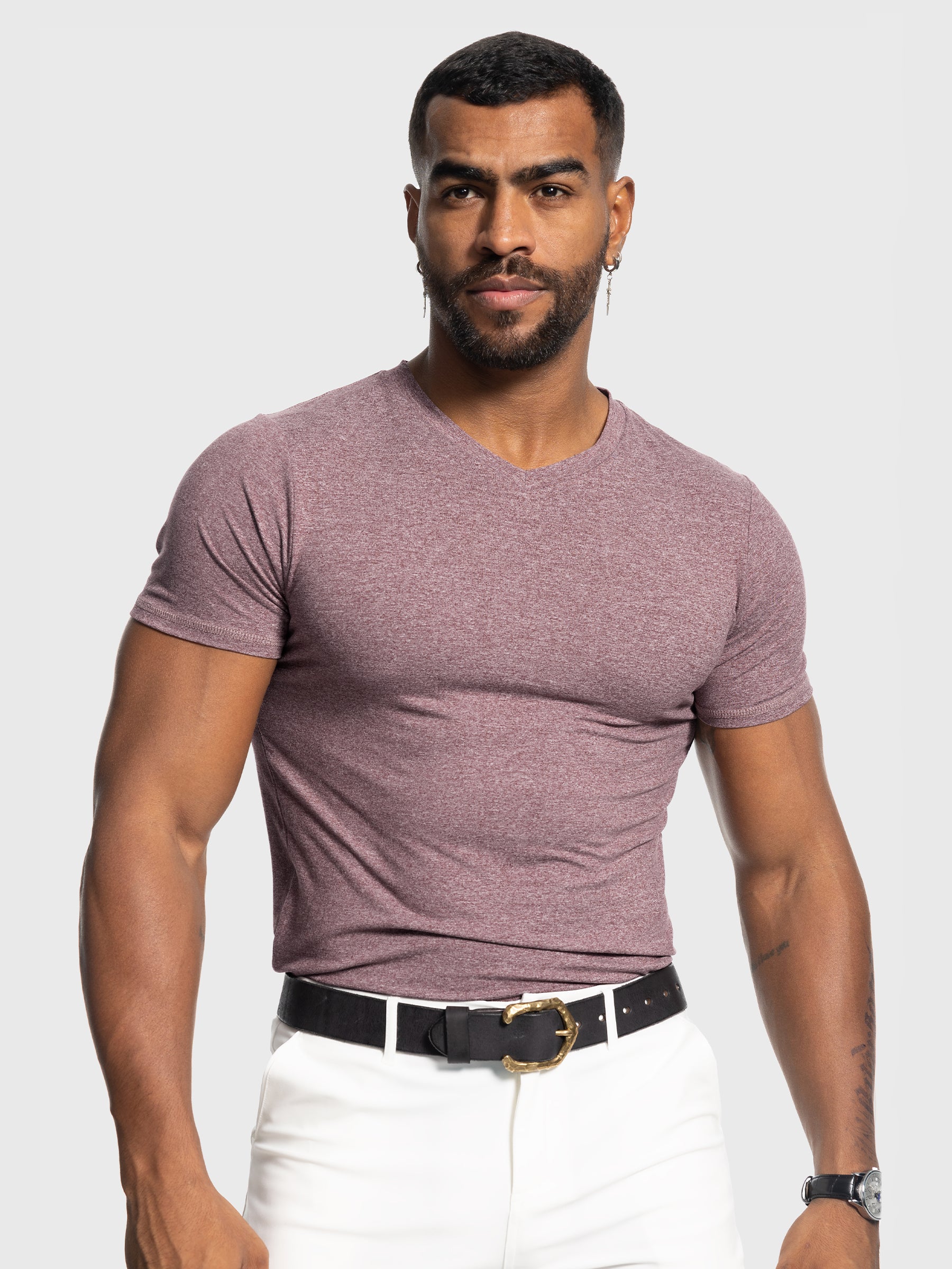 Clark Stretch V-neck t-shirt