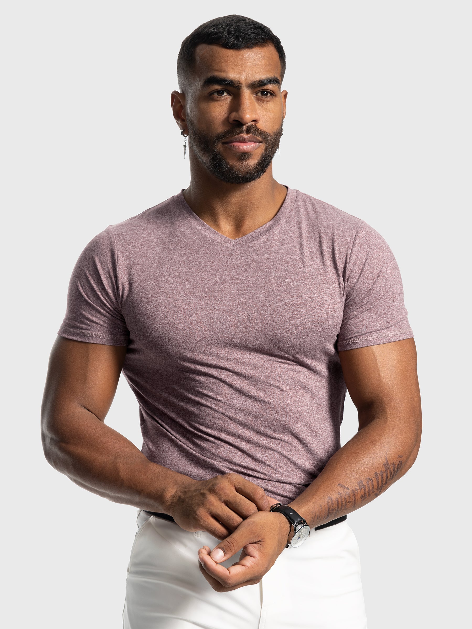 Clark Stretch V-neck t-shirt