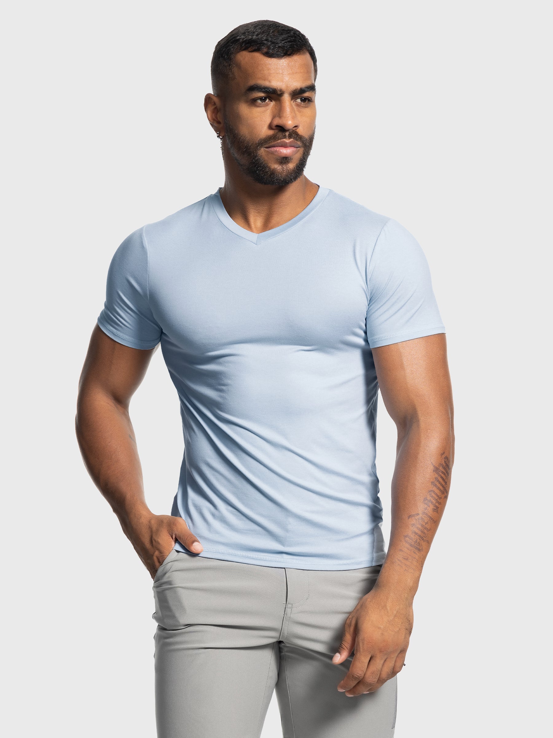 Clark Stretch V-neck t-shirt