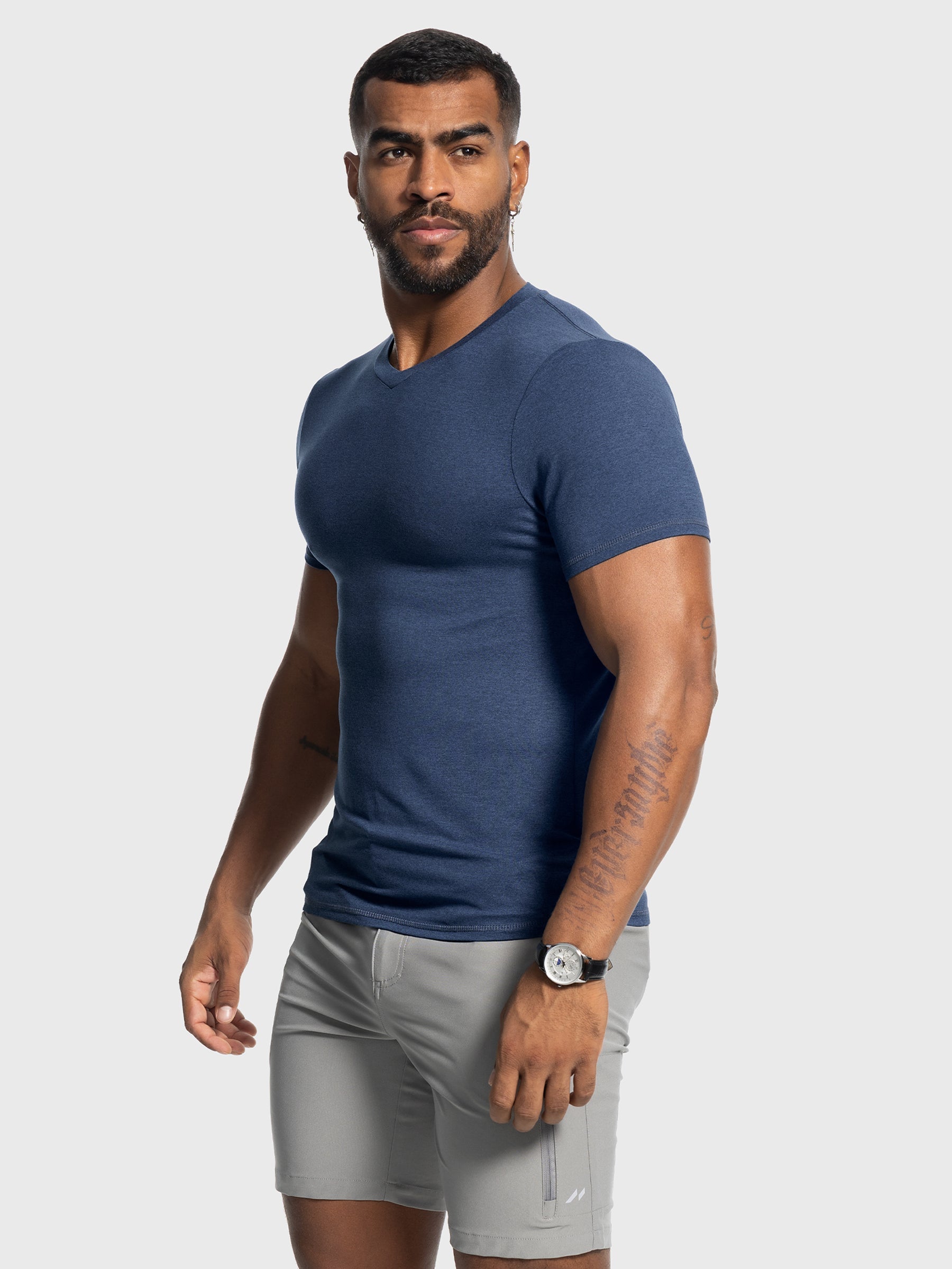 Clark Stretch V-neck t-shirt