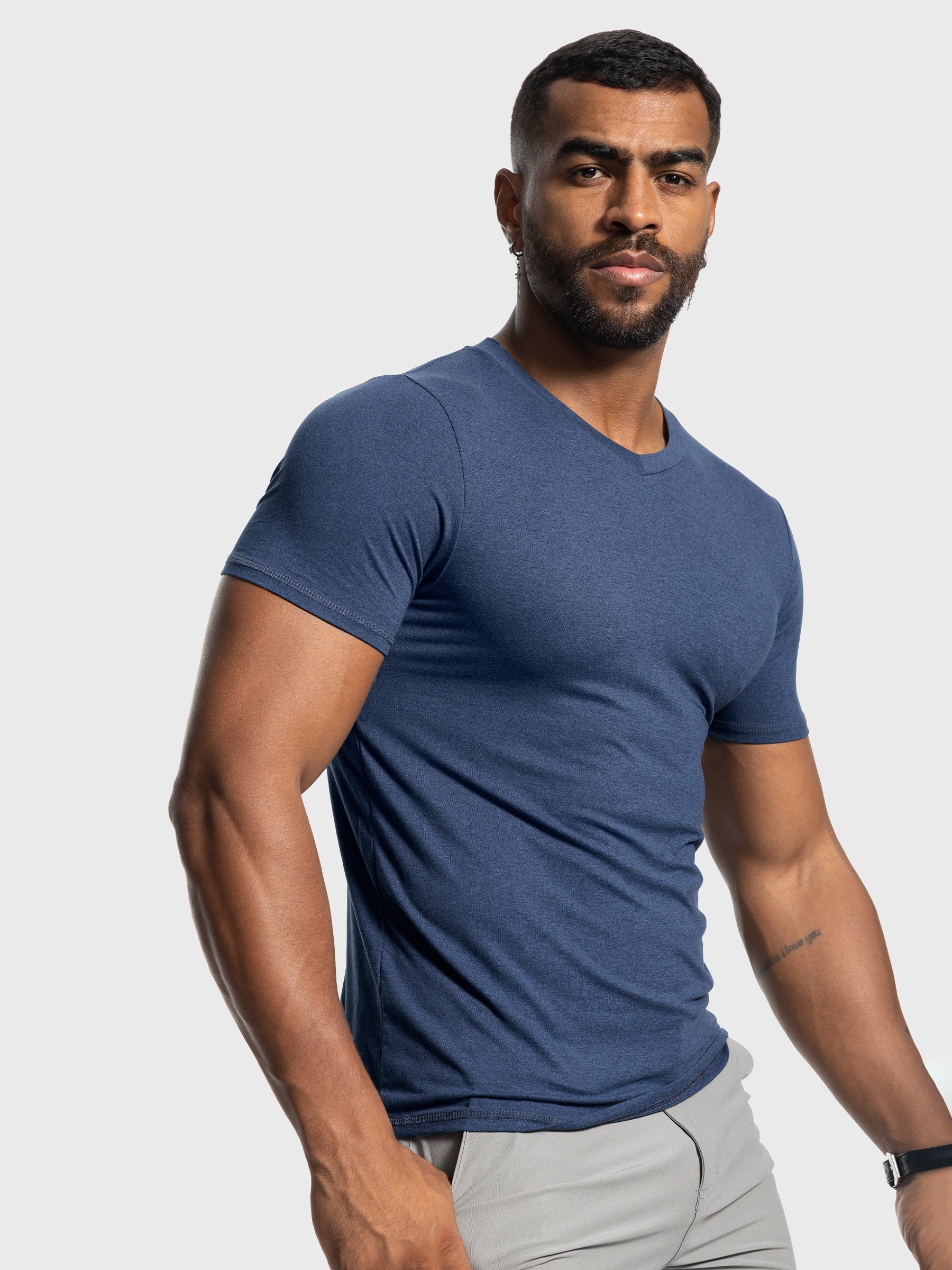 Clark Stretch V-neck t-shirt