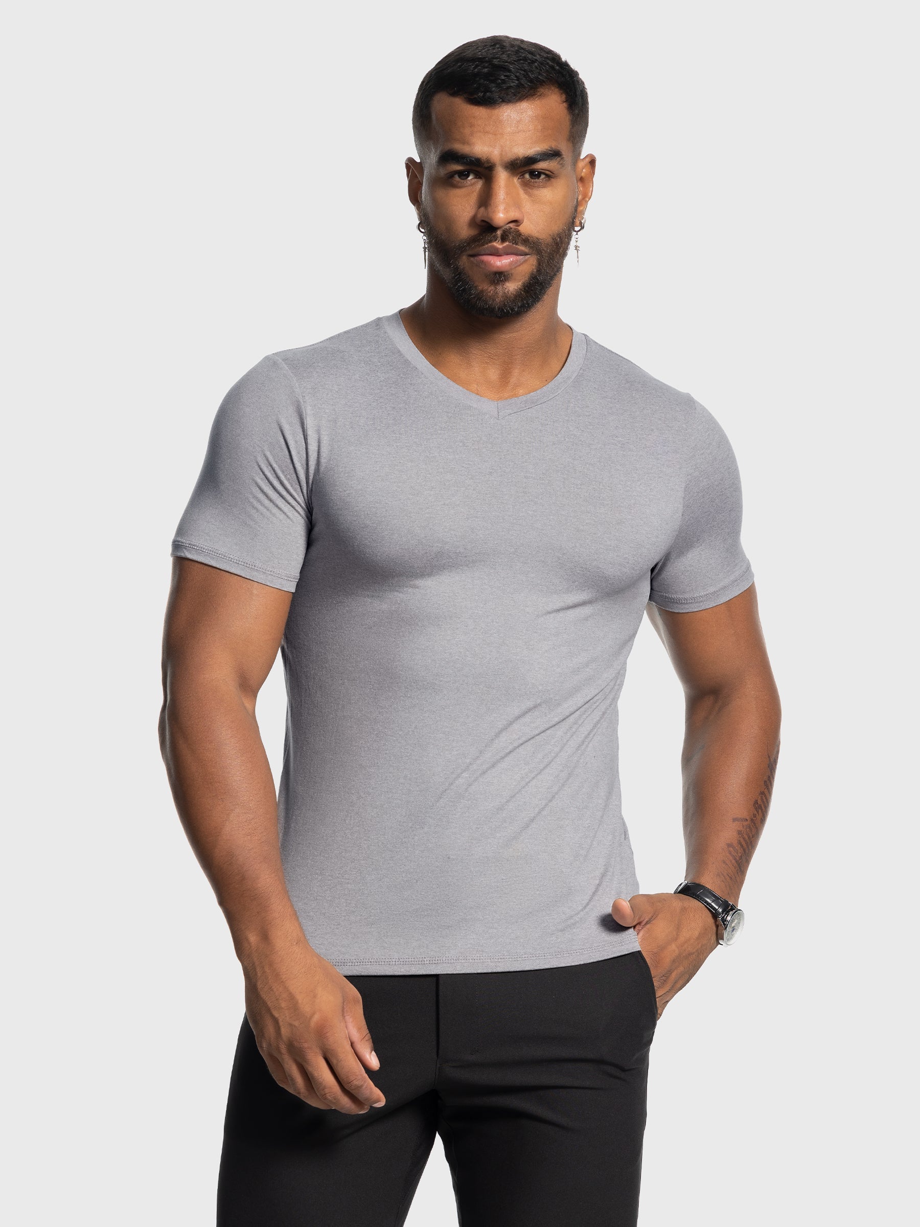 Clark Stretch V-neck t-shirt