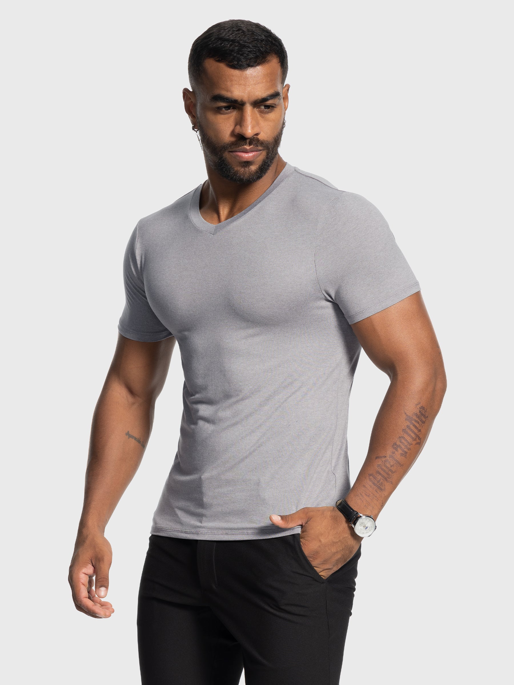 Clark Stretch V-neck t-shirt