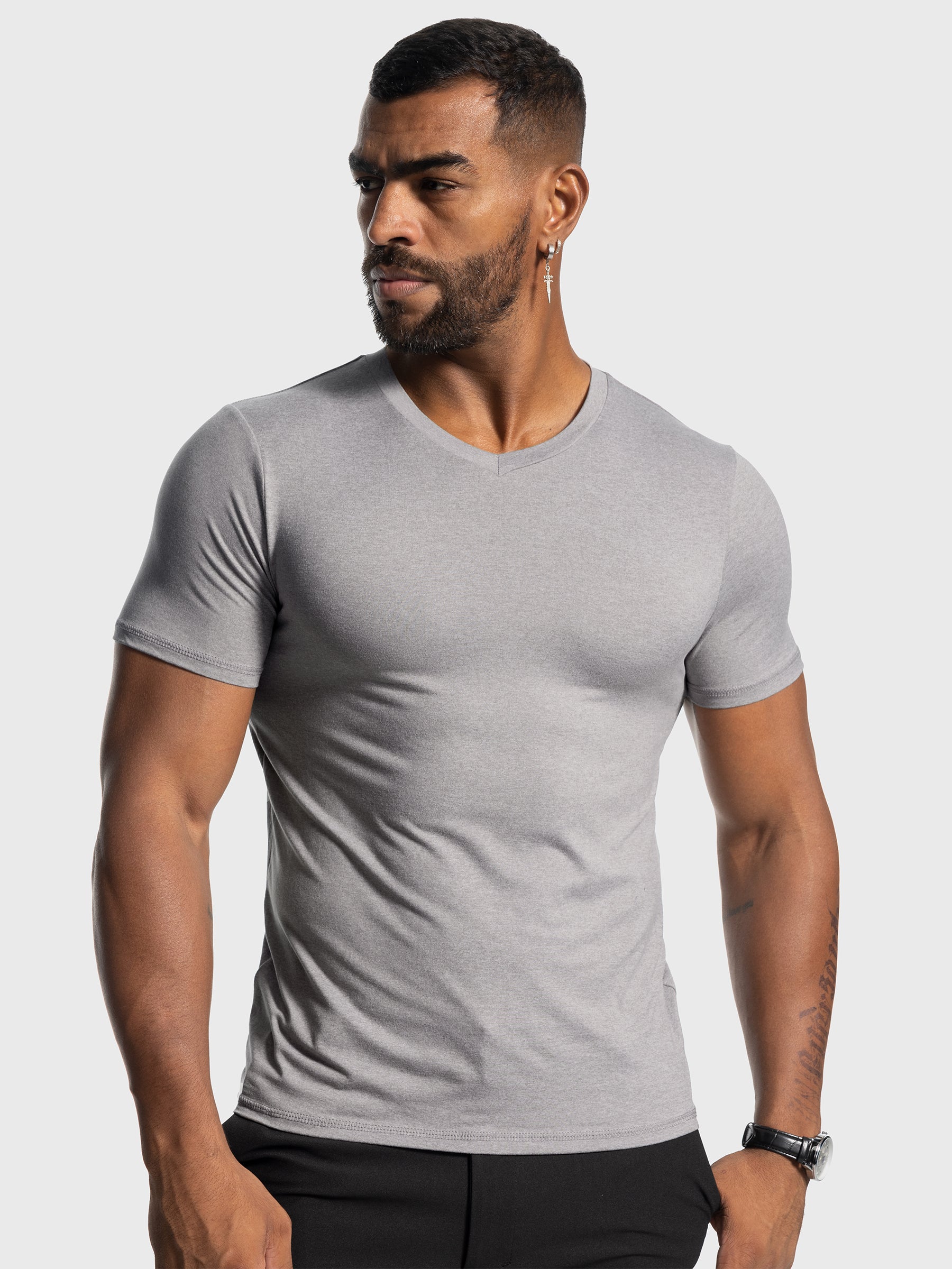 Clark Stretch V-neck t-shirt