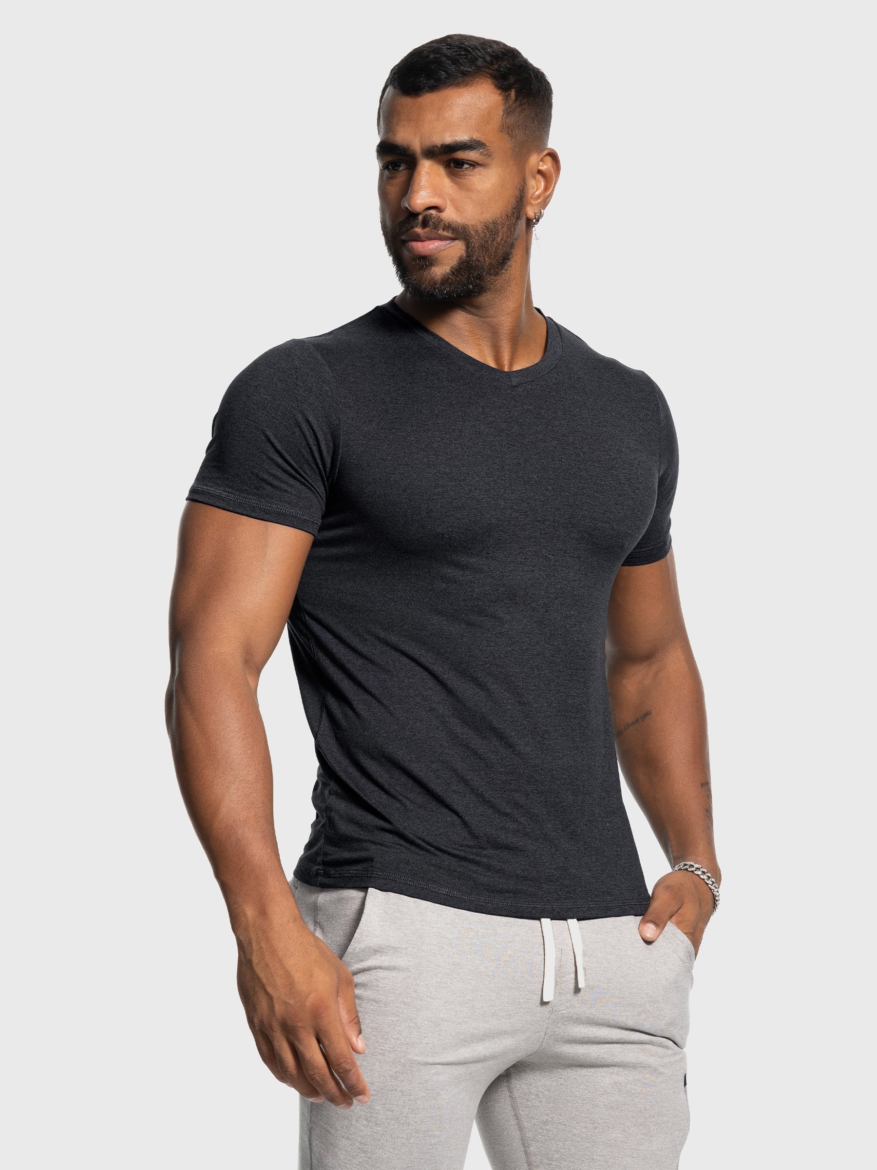 Clark Stretch V-neck t-shirt