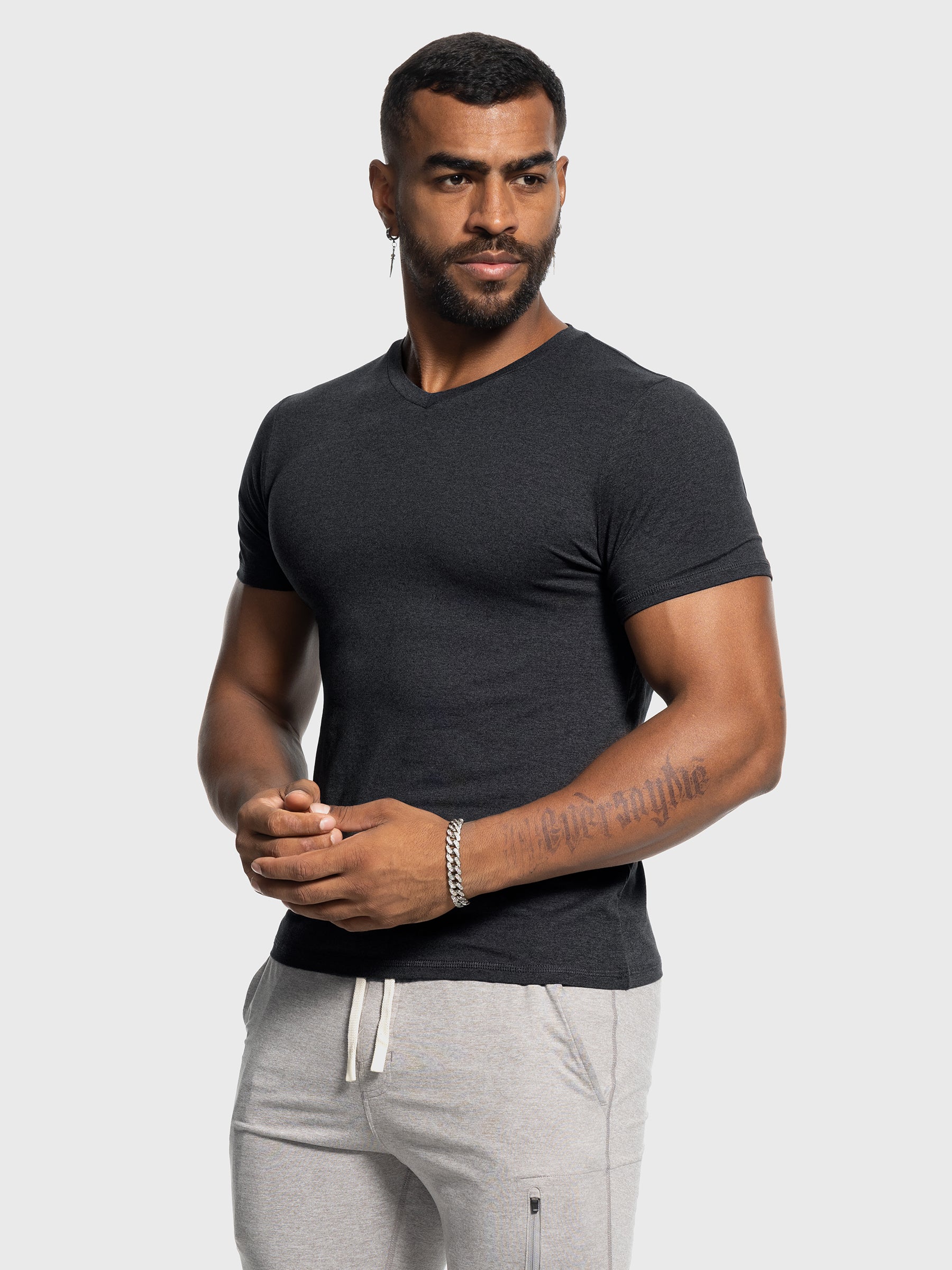 Clark Stretch V-neck t-shirt