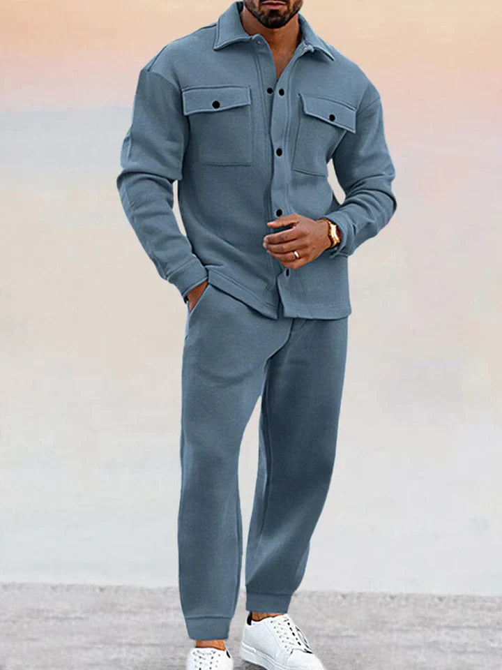 Veluxe™ | Athleisure 2-Piece Suede Set