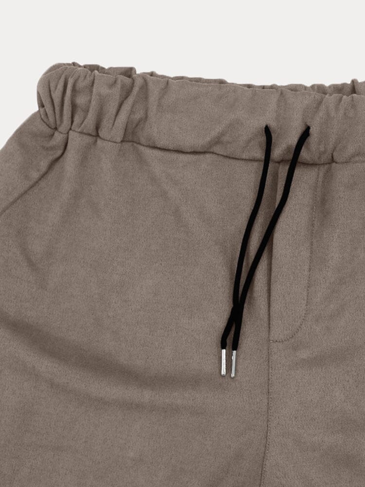 Veluxe™ | Athleisure 2-Piece Suede Set