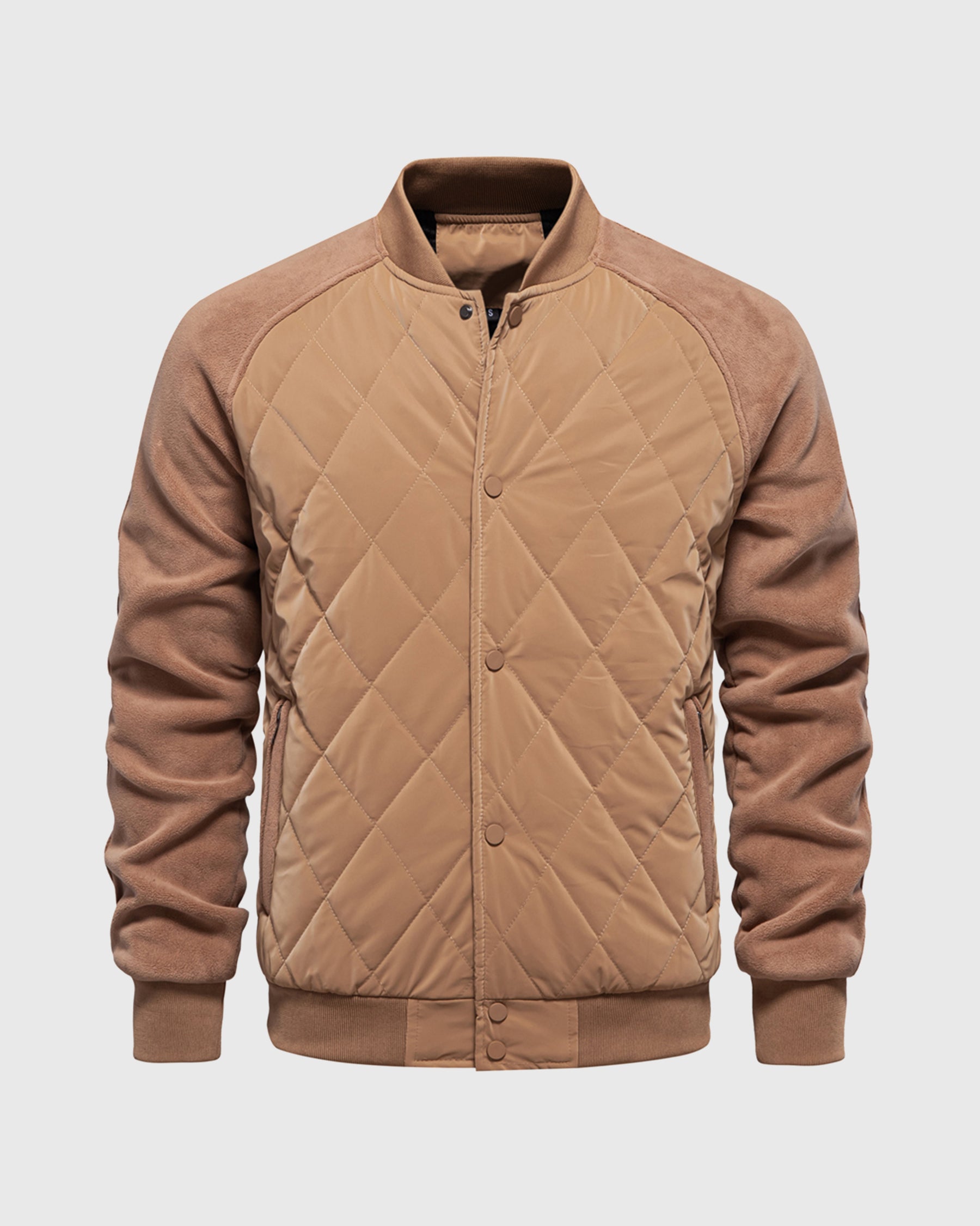 Tim diamond quilted Bomber Jacket