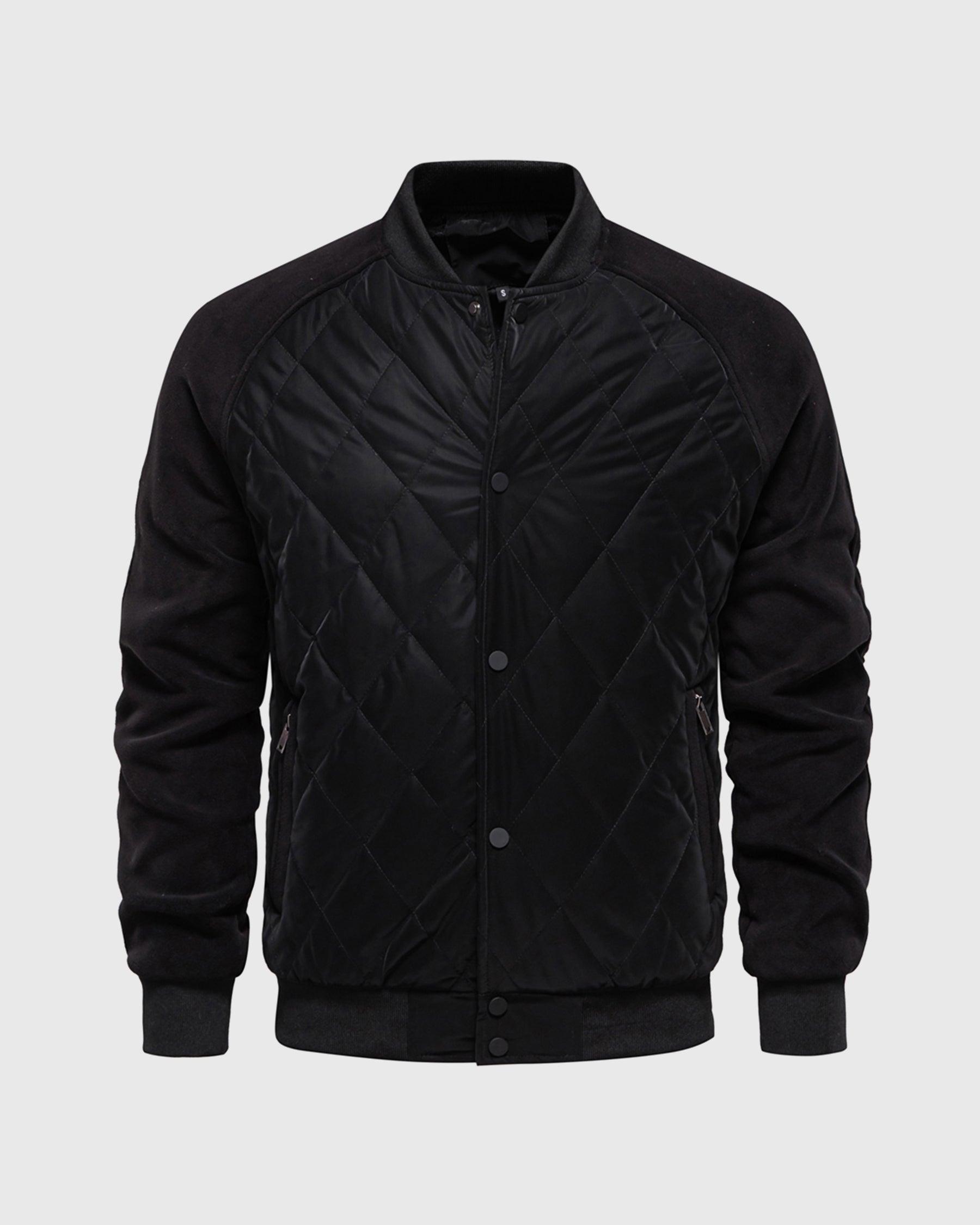 Tim diamond quilted Bomber Jacket