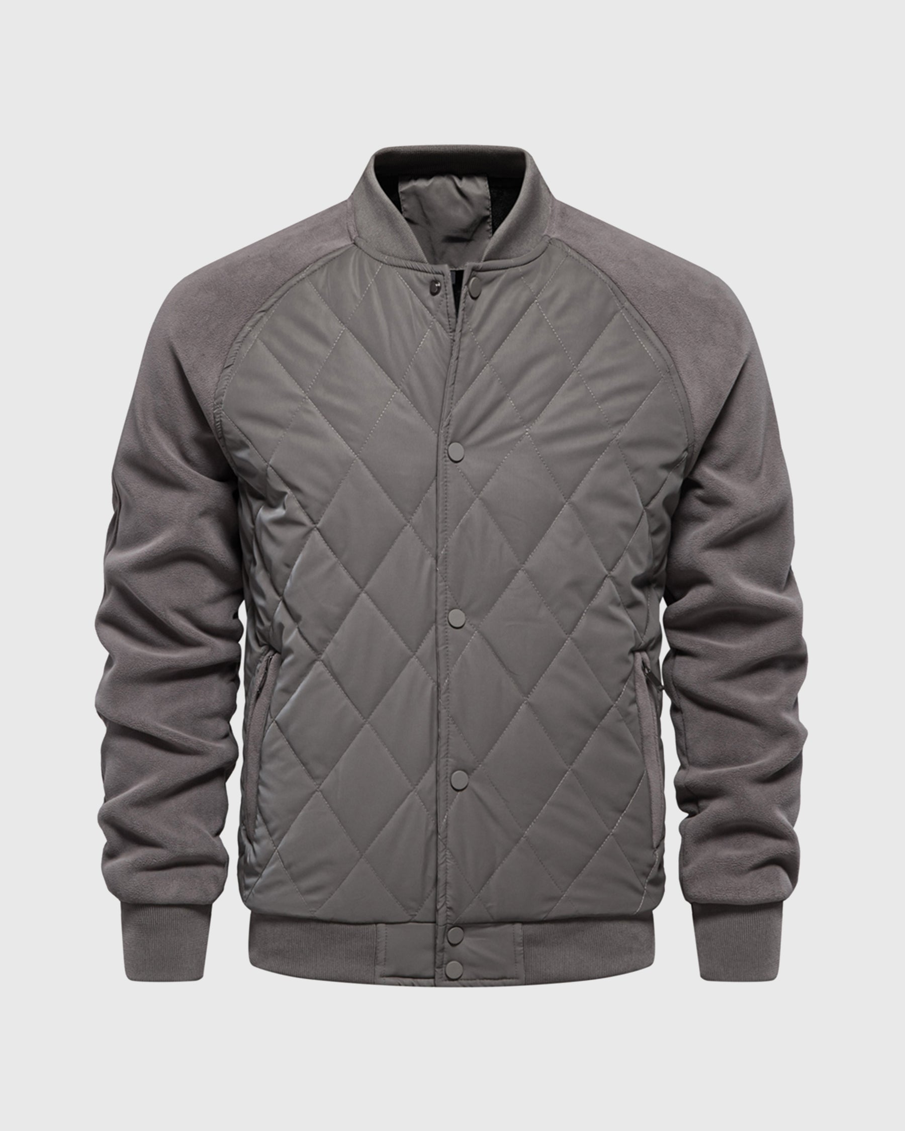 Tim diamond quilted Bomber Jacket
