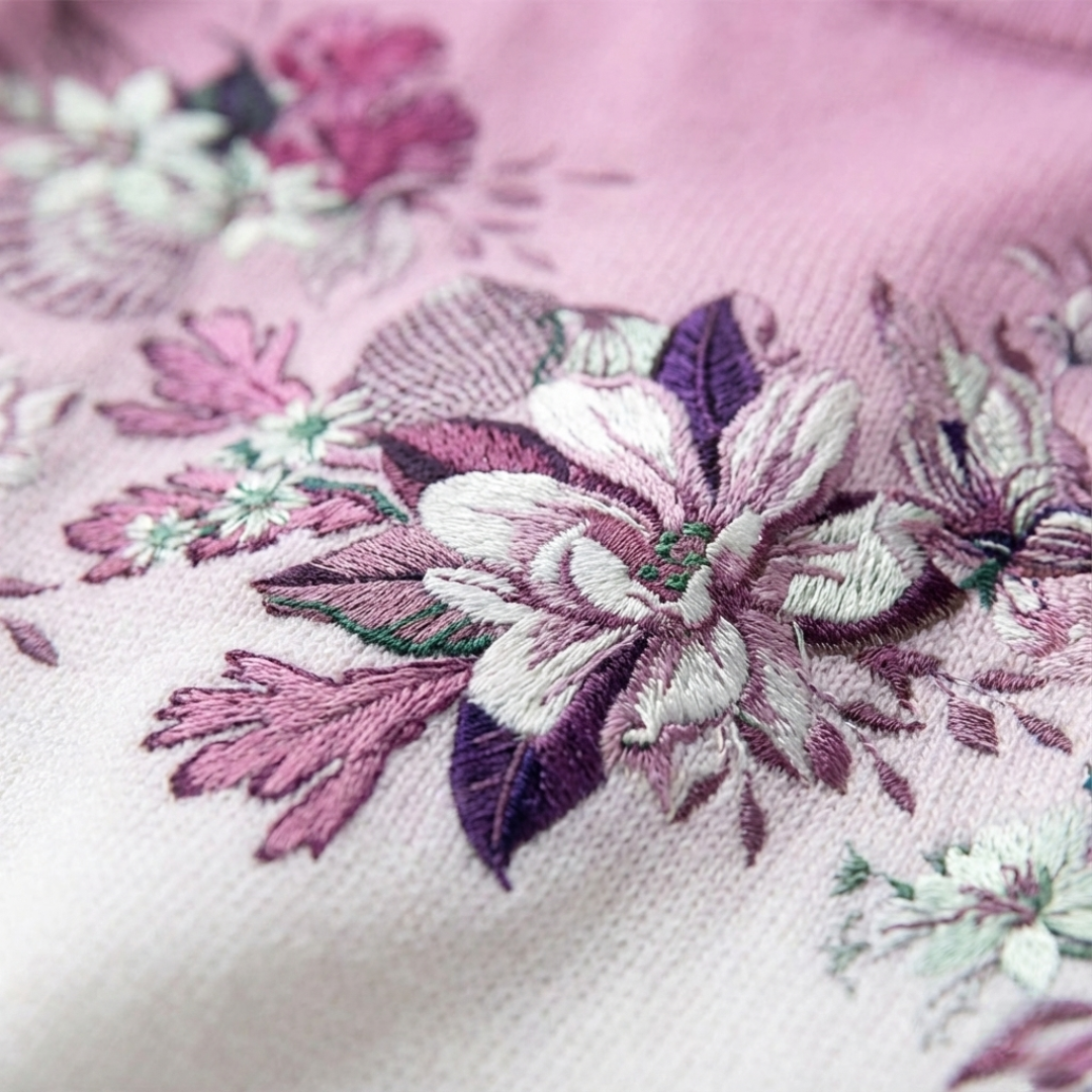 Noelle™ | Refined Floral Sweater