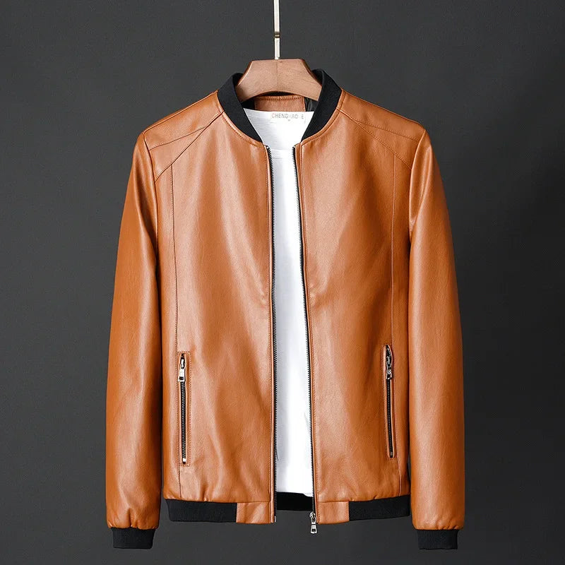 Alberto™ - Timeless Leather Jacket