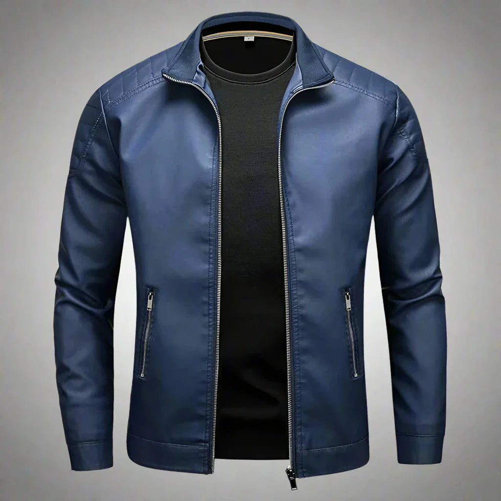 Cuoro™ - Elegant Leather Jacket