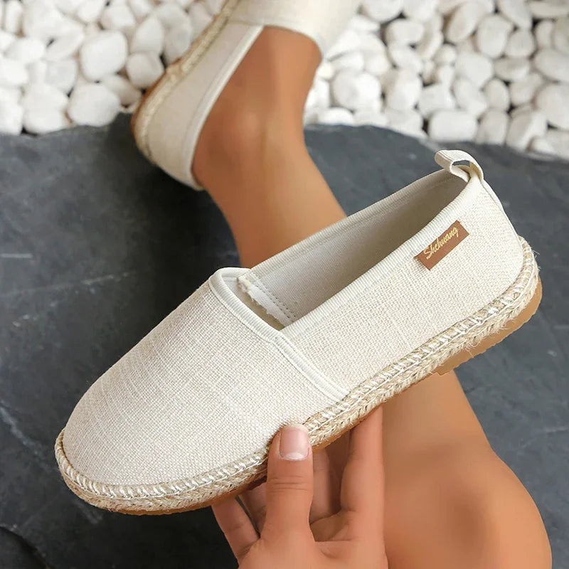 Coastal Breeze™ | Woman Canvas Flats Shoes
