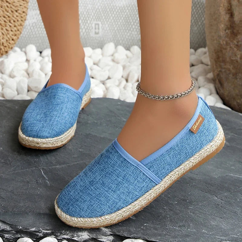 Coastal Breeze™ | Woman Canvas Flats Shoes