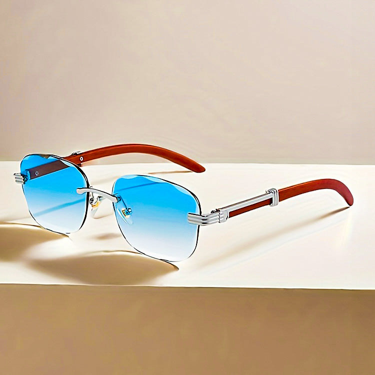 Retro Rimless Shades