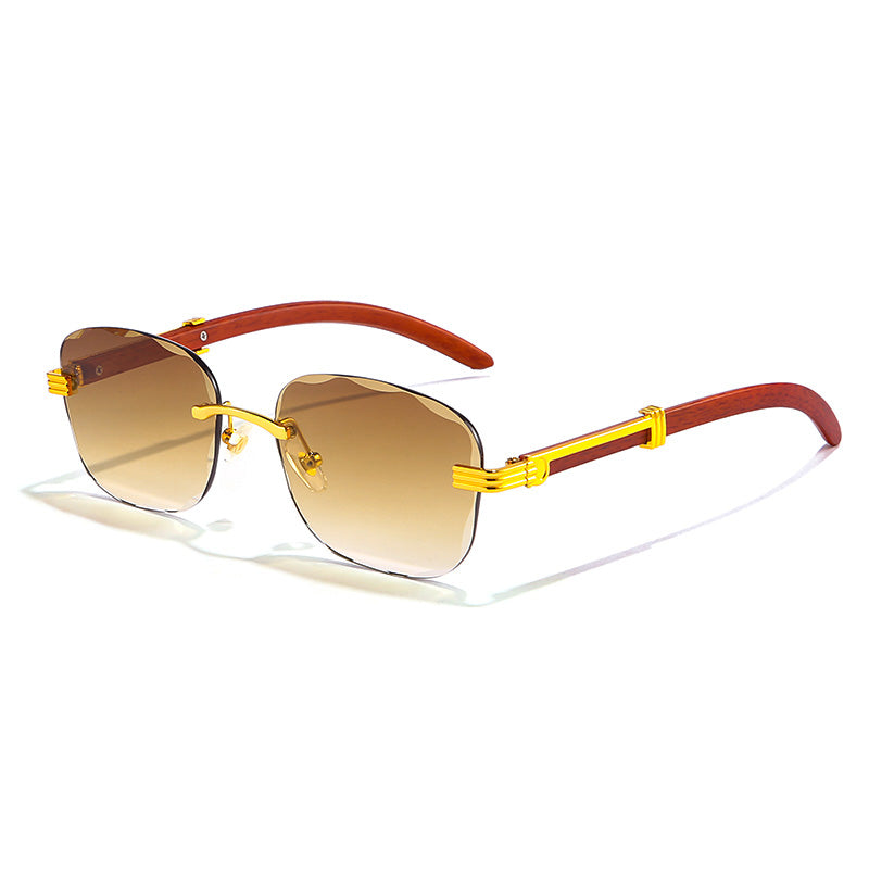 Retro Rimless Shades