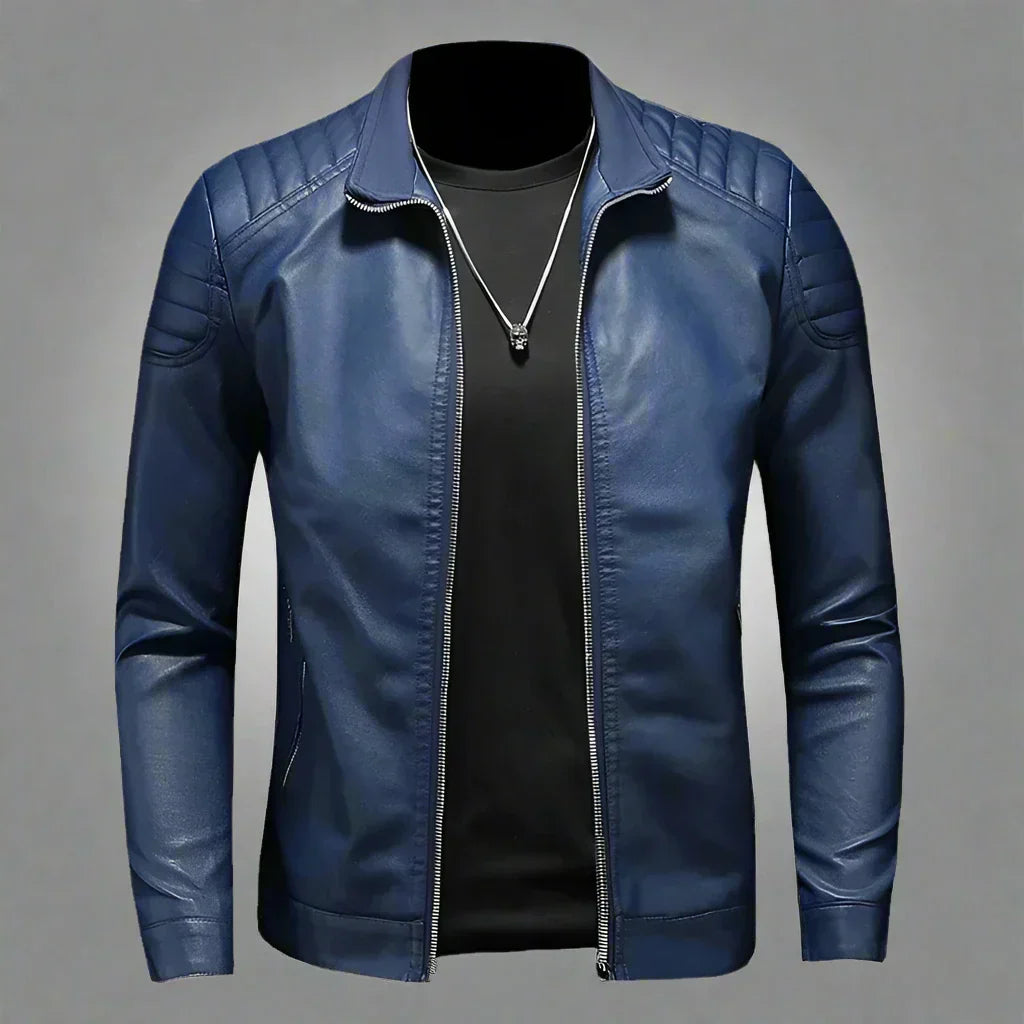 Cuoro™ - Elegant Leather Jacket