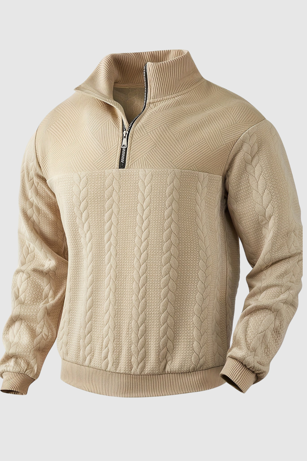 Ross™ | Vintage Men’s Sweater with Zipper