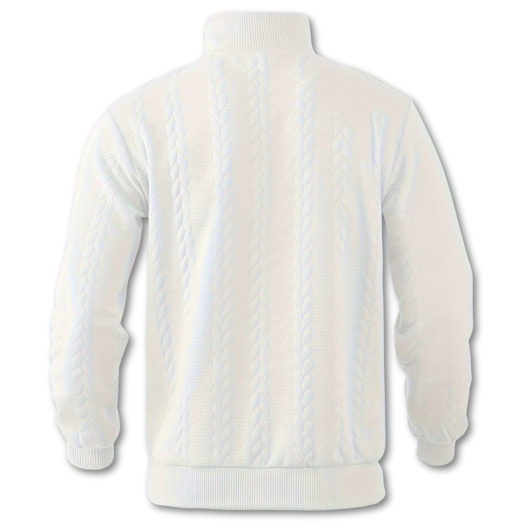 Ross™ | Vintage Men’s Sweater with Zipper