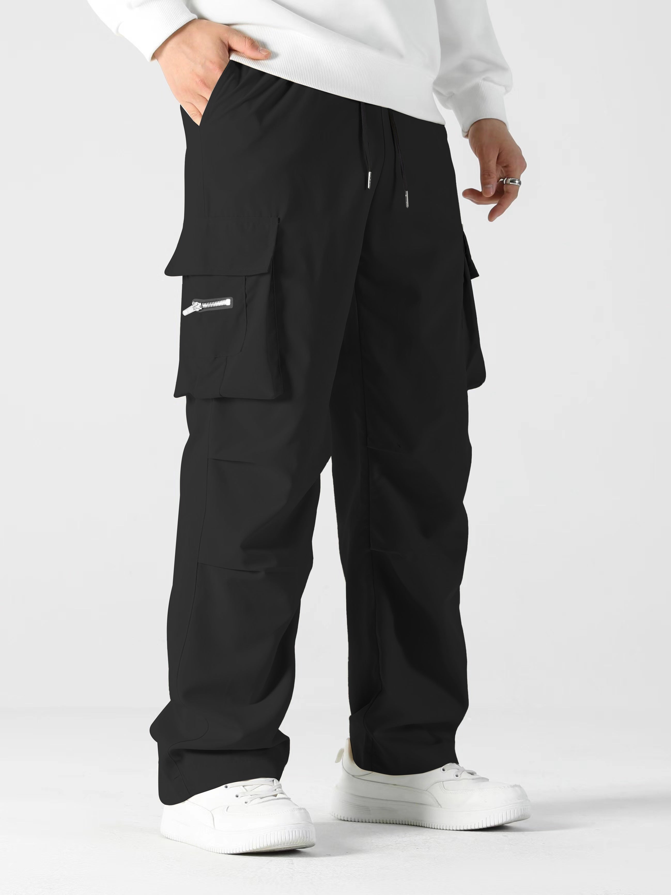 Venture™️ - Stylish Multi-Pocket Cargo Pants with Loose Fit and Straight Leg for Men, All-Season Casual Wear