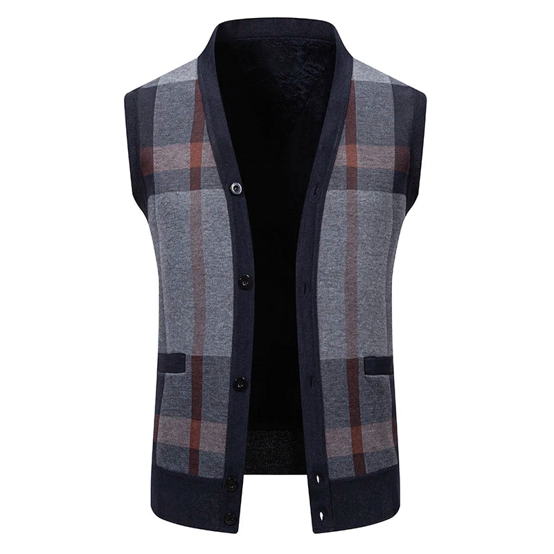 Whitford™ Plaid Knit Vest