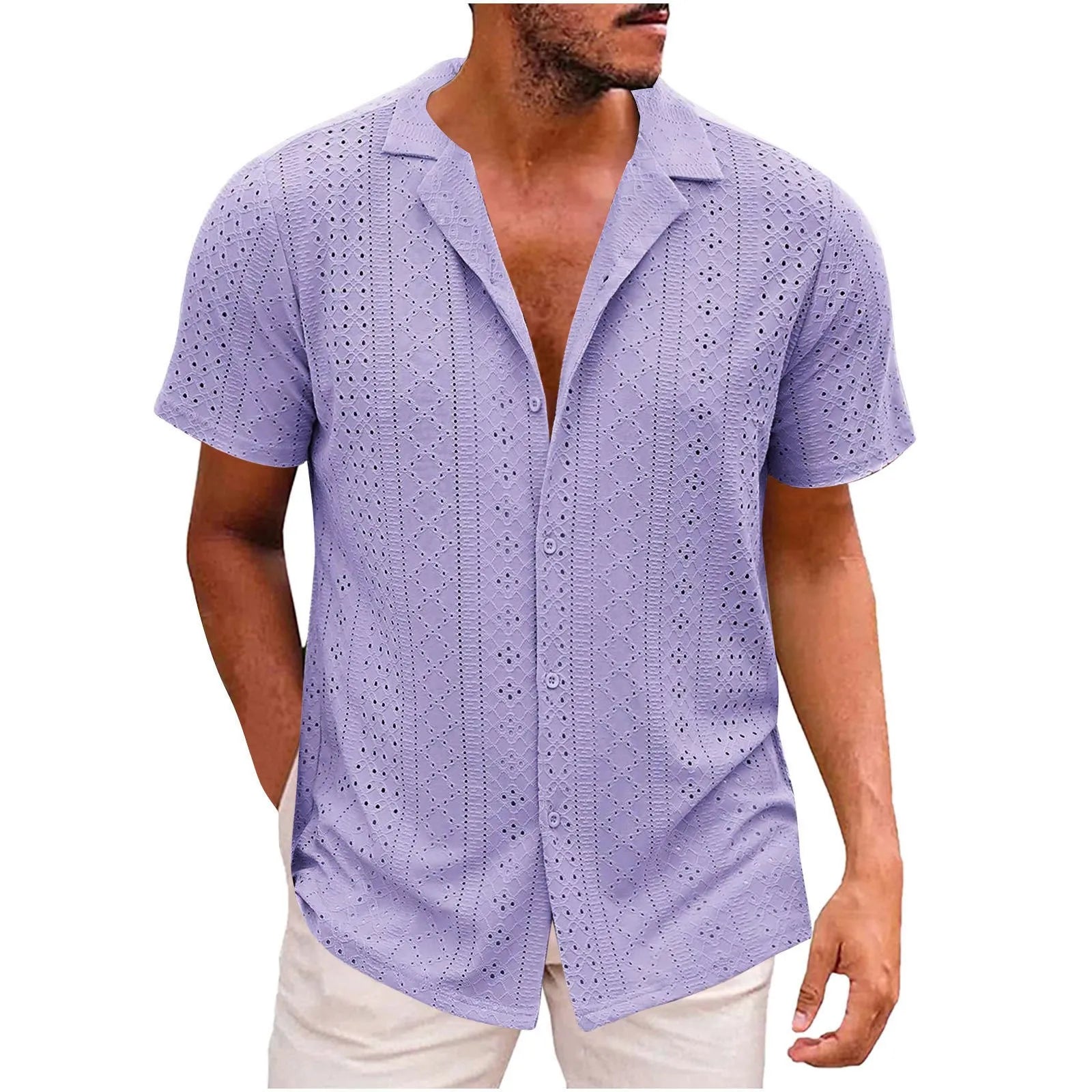 Vittore™ | Cut-Out Lace Shirt